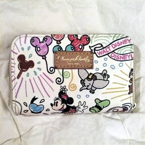 disney sketch dooney and bourke wallet